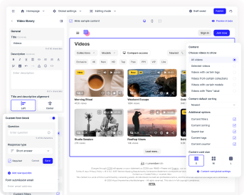 Content libraries