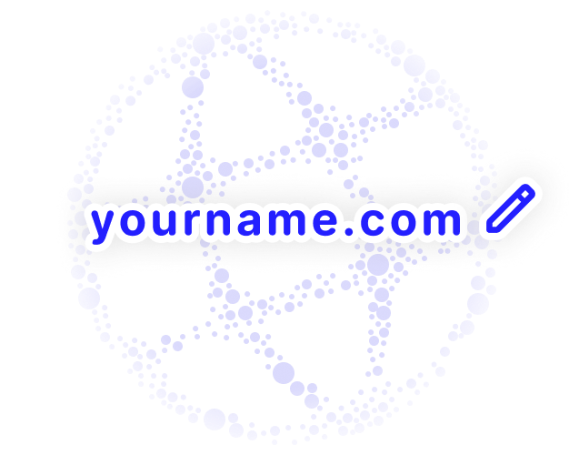 Custom domain name