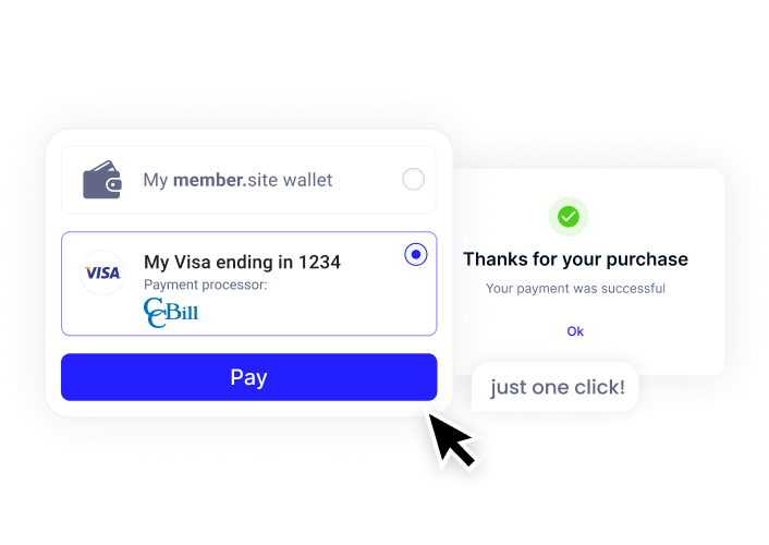 One-click payments